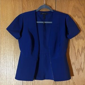 BCBGMaxAzria blue top